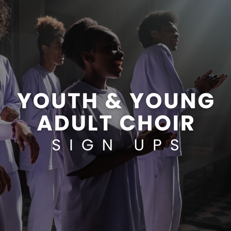 Youth & Young Adult Choir Sign Ups
